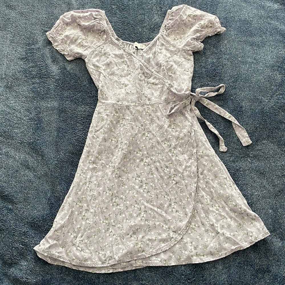 Hollister wrap dress
